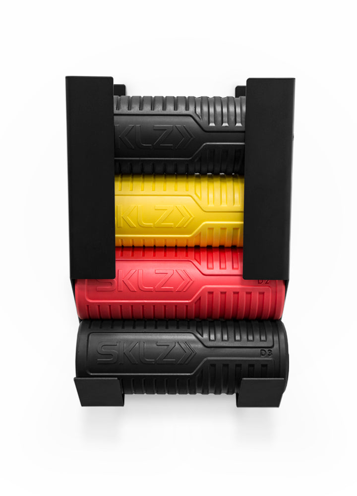 Bulldog Gear Foam Roller Storage Wall Mounted Gym Storage