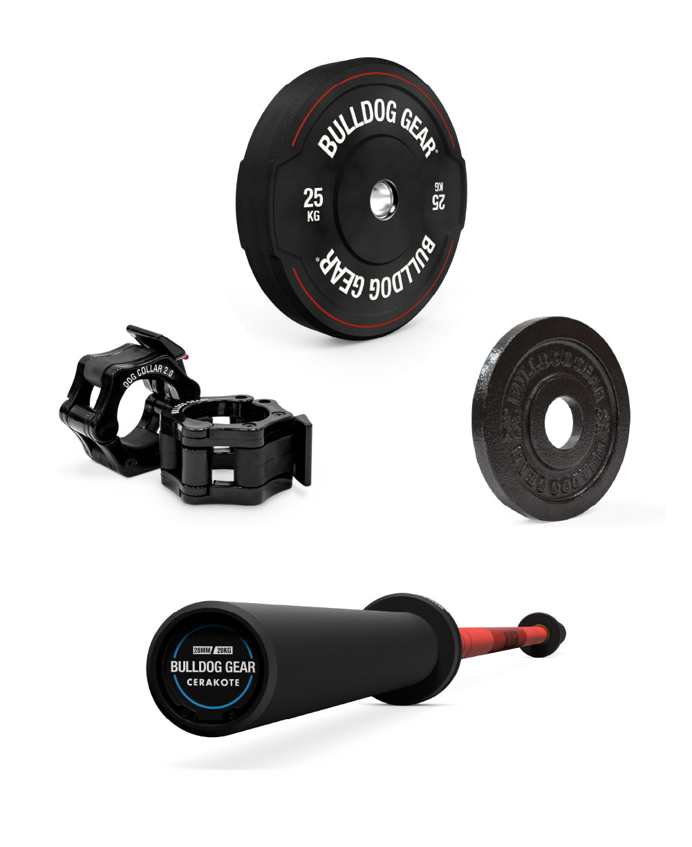 Bulldog Gear bumper plate bundle