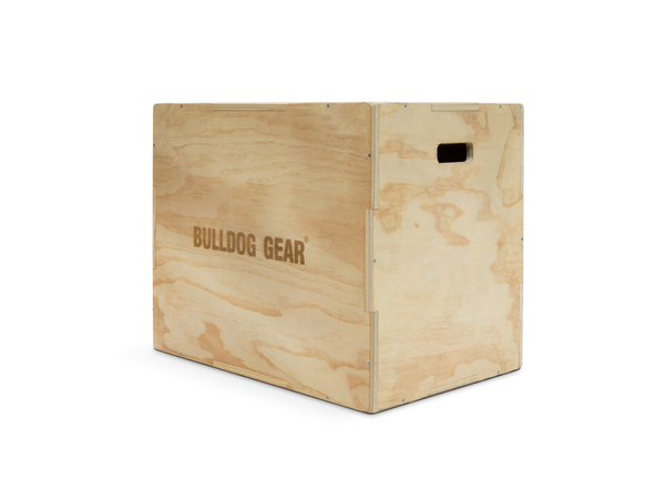 Bulldog Gear - Basic Wooden 3 in 1 Plyometric Jump Box