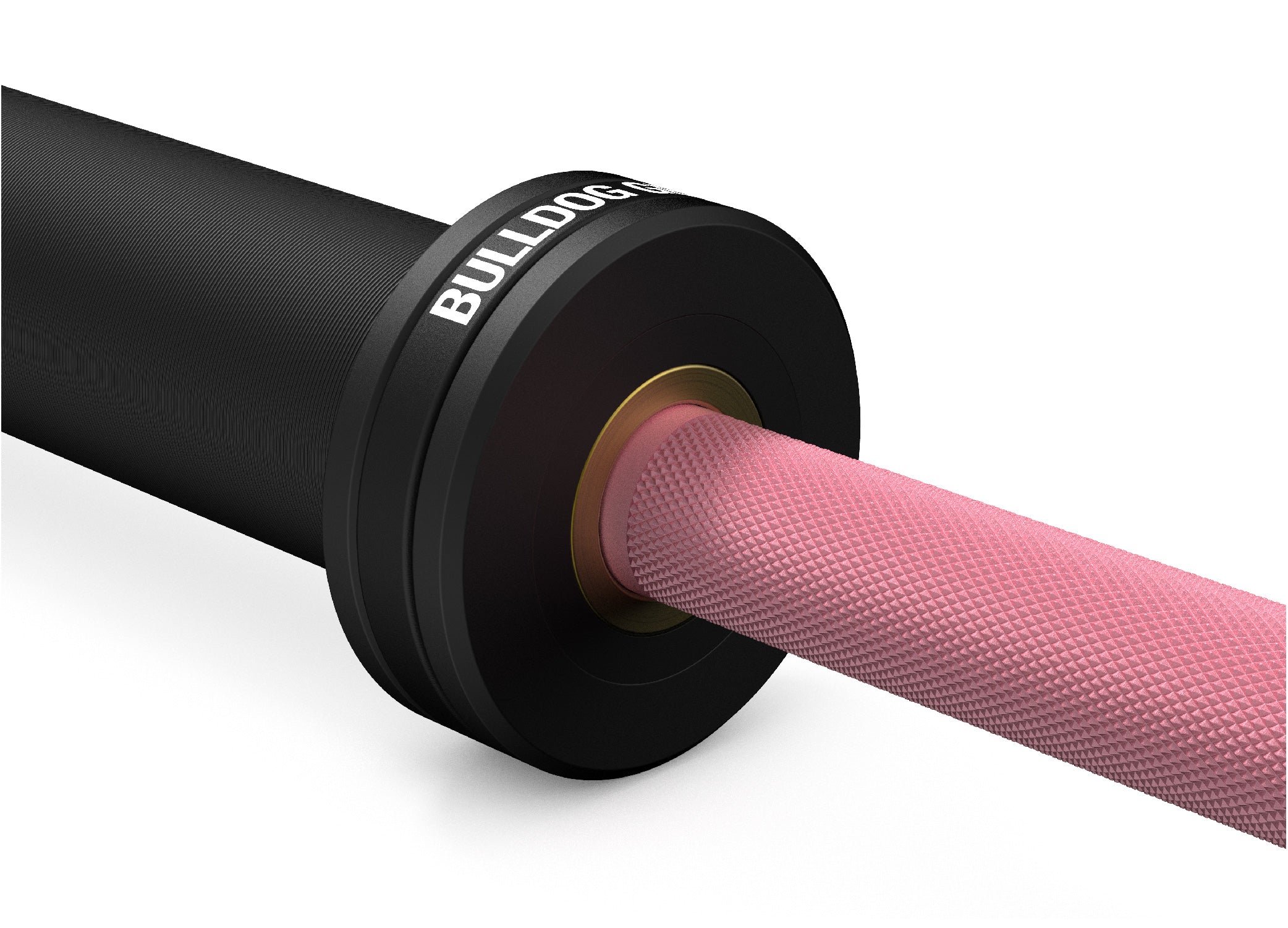 Bulldog Gear Pink Women's Cerakote 15kg Barbell Knurling