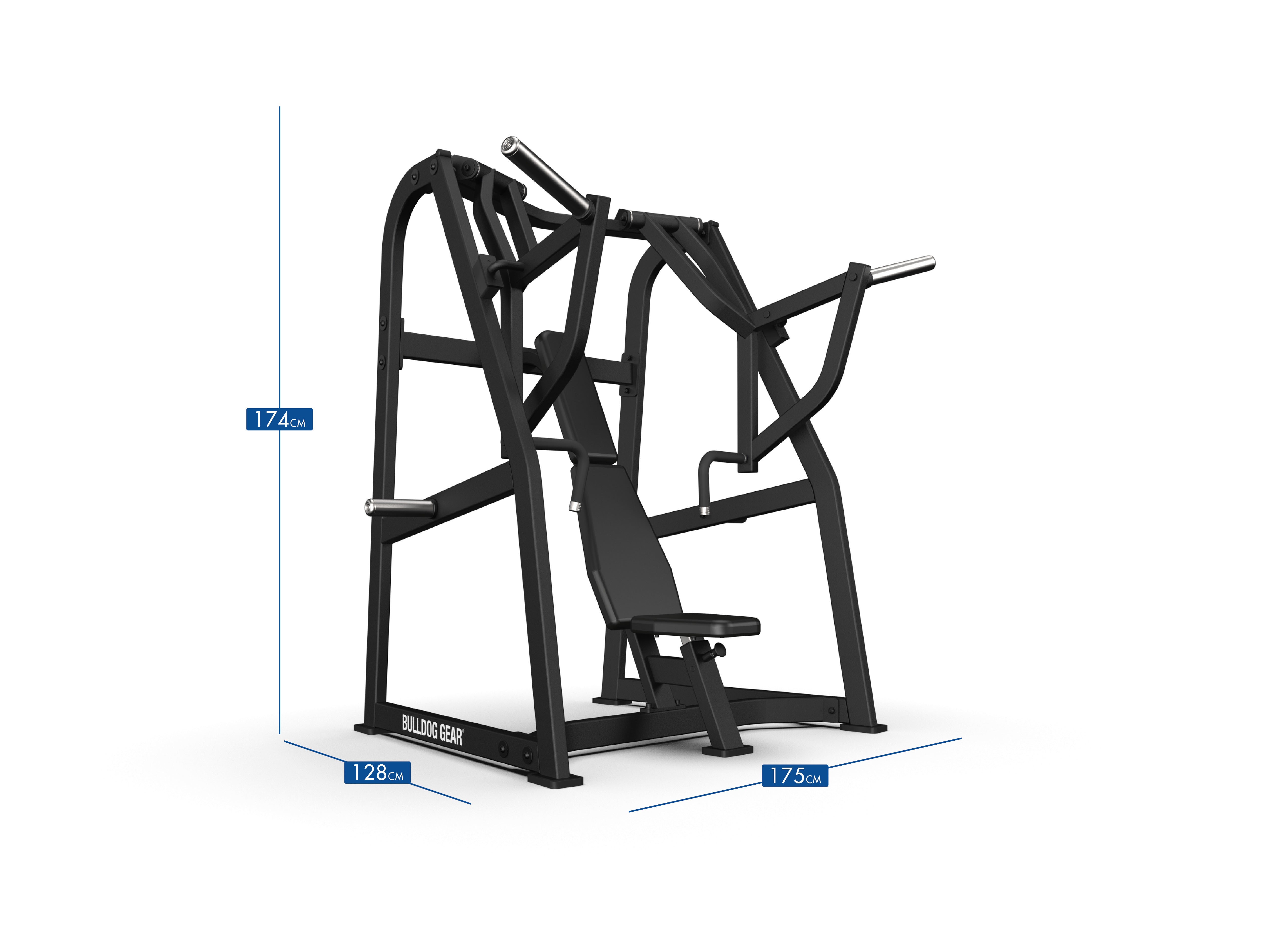 Bulldog Gear - Plate Loaded Chest Press Machine