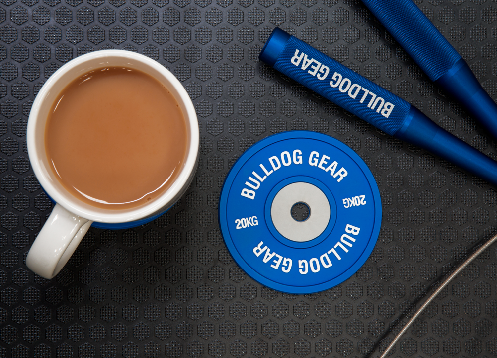Bulldog Gear - Rubber Weight Plate Coasters
