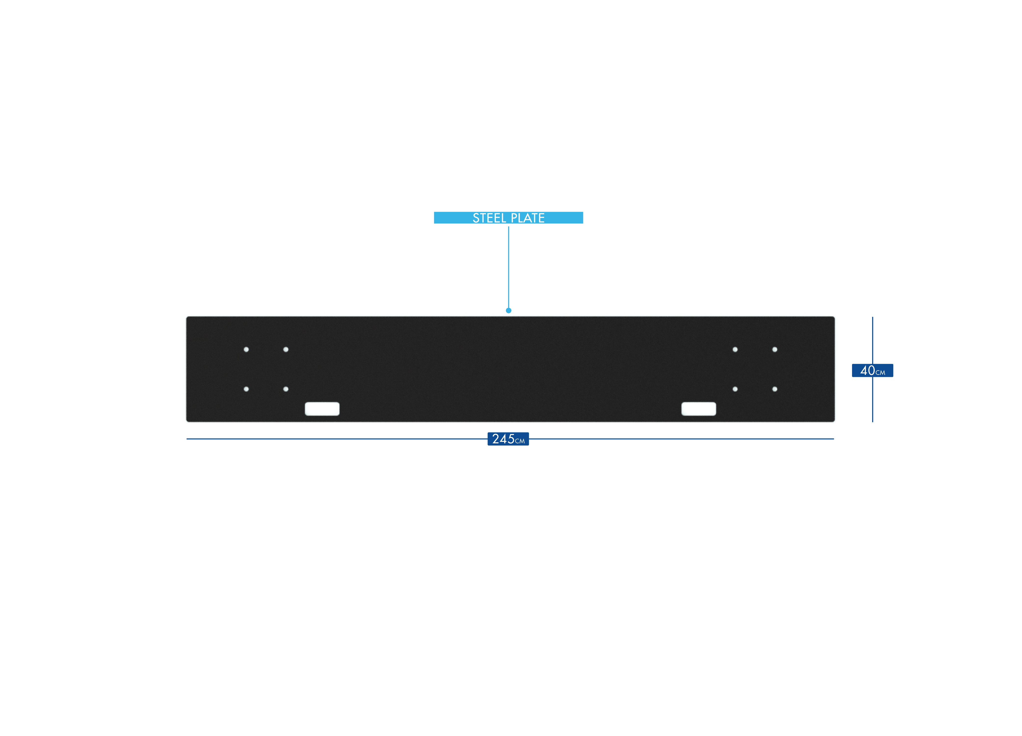 Bulldog Gear - Heavy Duty Temporary Fixing Rig/Rack Rack Base Plate