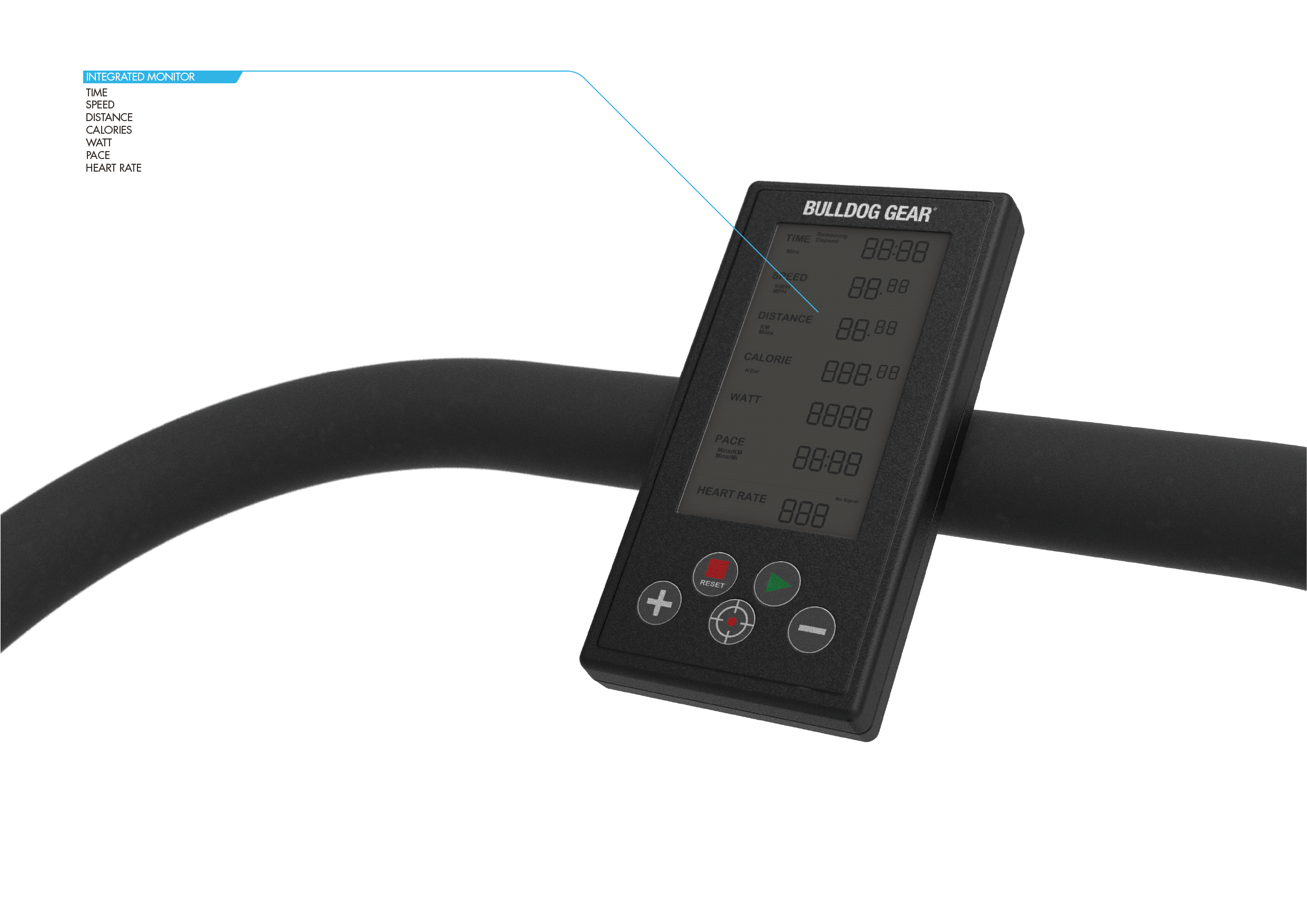 Bulldog Gear - Curve Runner 2.0 monitor