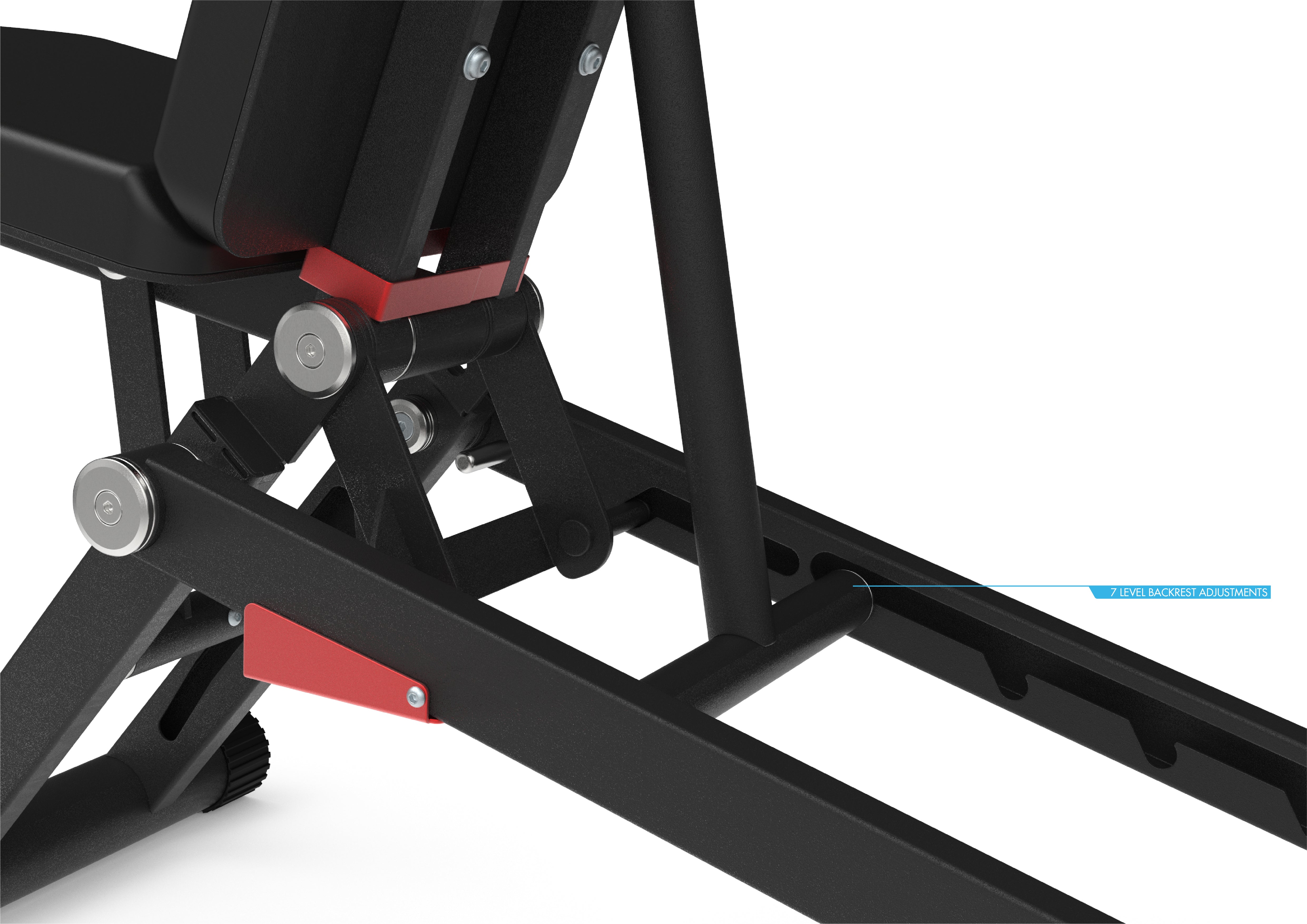 Bulldog Gear Zero Adjustable Bench - adjustable back rest