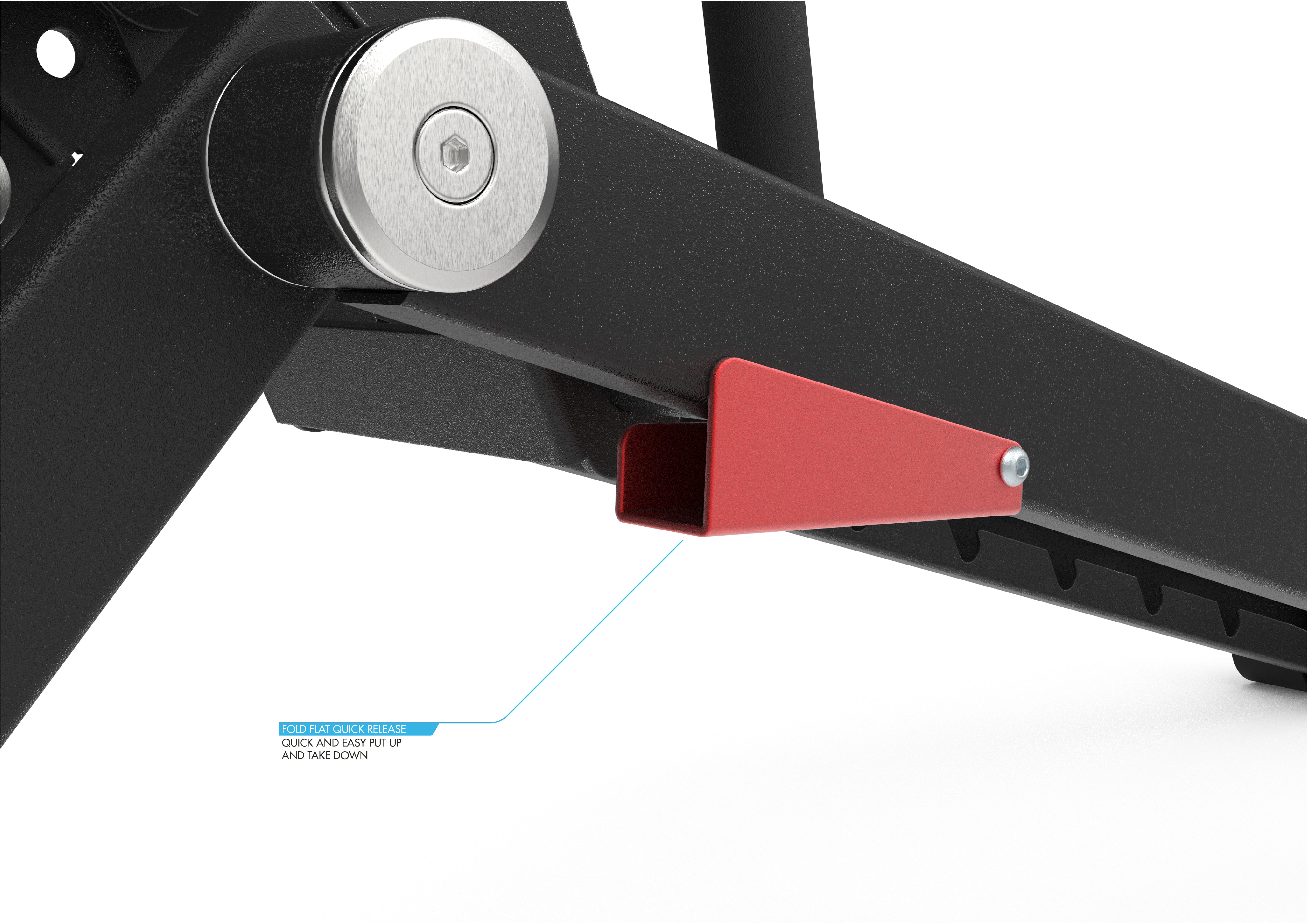 Bulldog Gear Zero Adjustable Bench - fold flat release