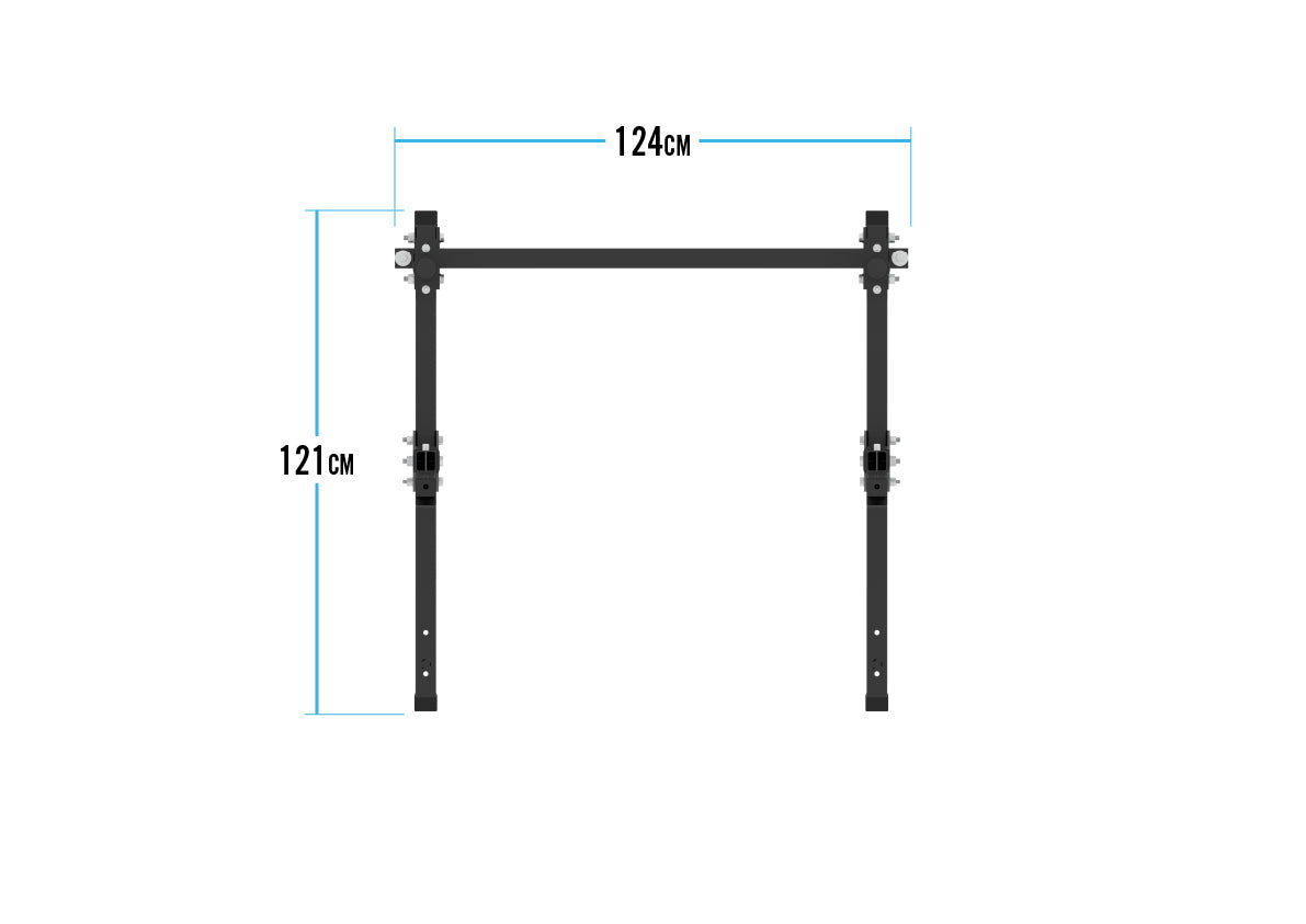 Bulldog Gear - Home Gym Series Squat Rack 1- HGS-SR1 1.8m