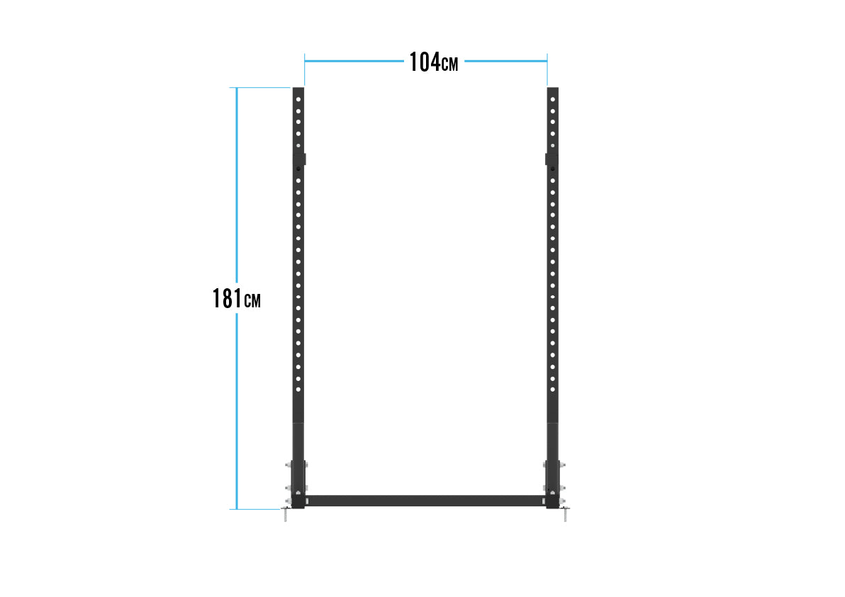 Bulldog Gear - Home Gym Series Squat Rack 1- HGS-SR1 1.8m
