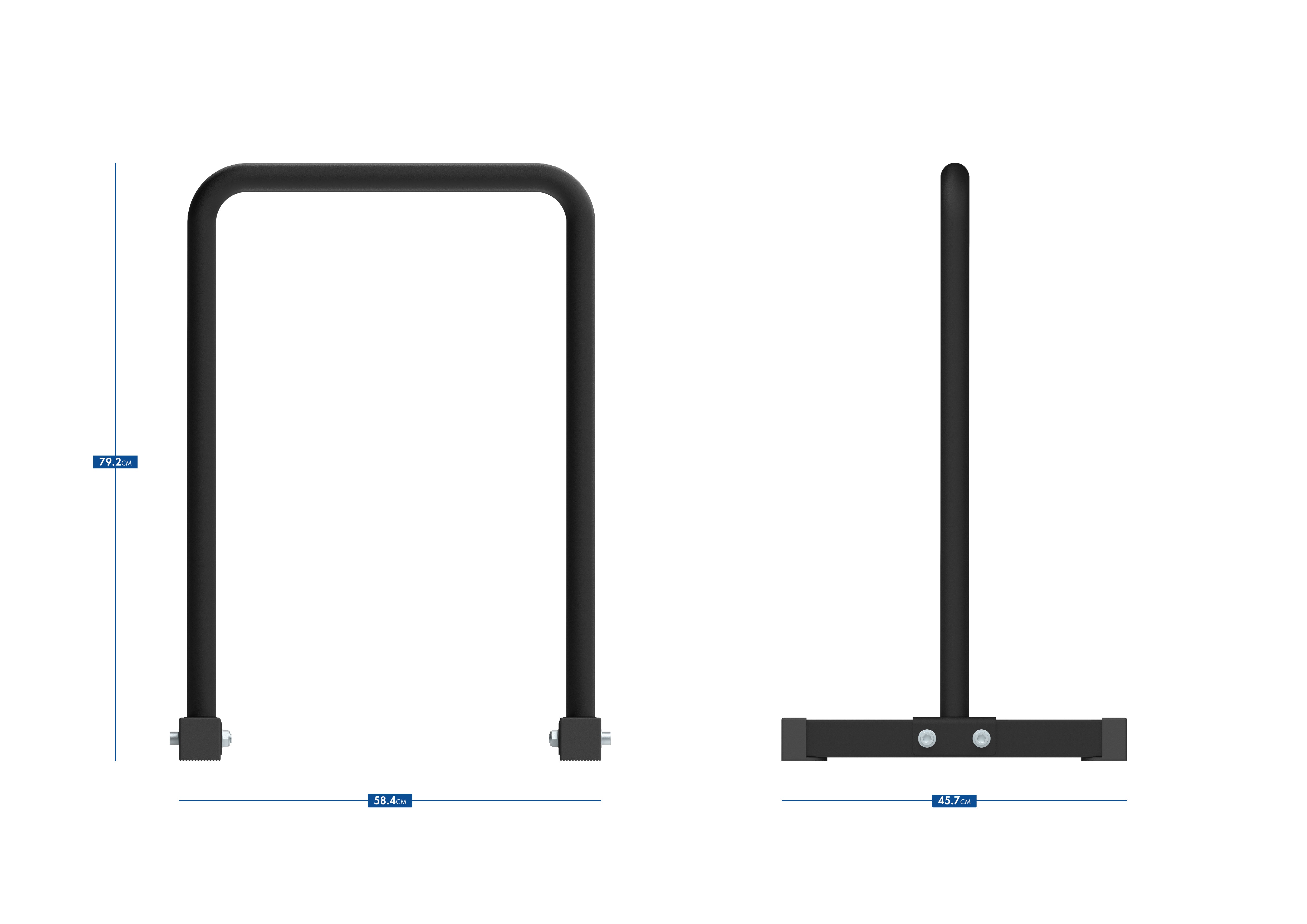 Bulldog Gear - Large Parallettes - Calisthenics Equipment