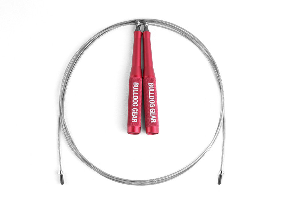 Bulldog Gear - JR2 Premium Bearing Speed Rope Red