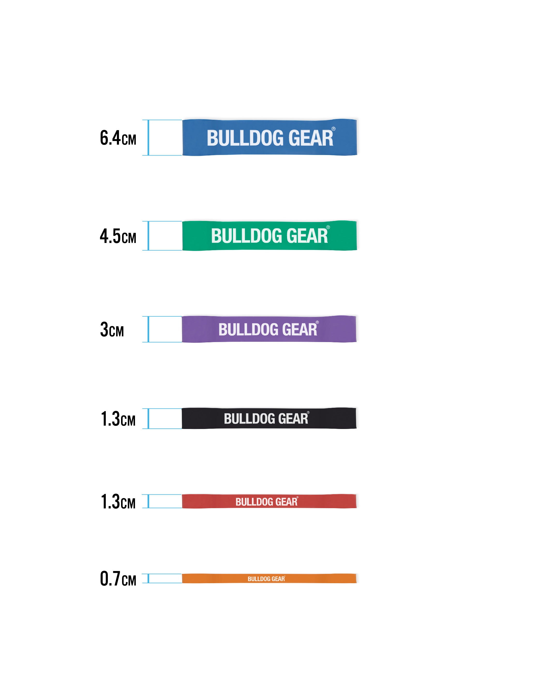 Bulldog Gear Short / Shorty Resistance bands