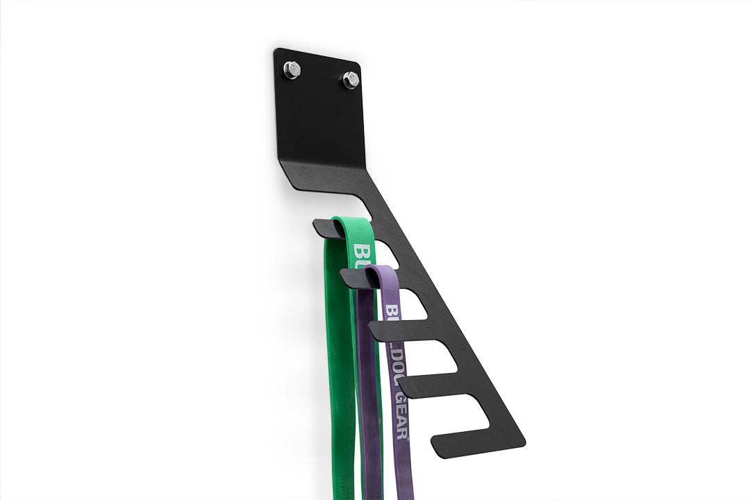 Bulldog Gear - Wall Mounted Resistance Band Gym Storage