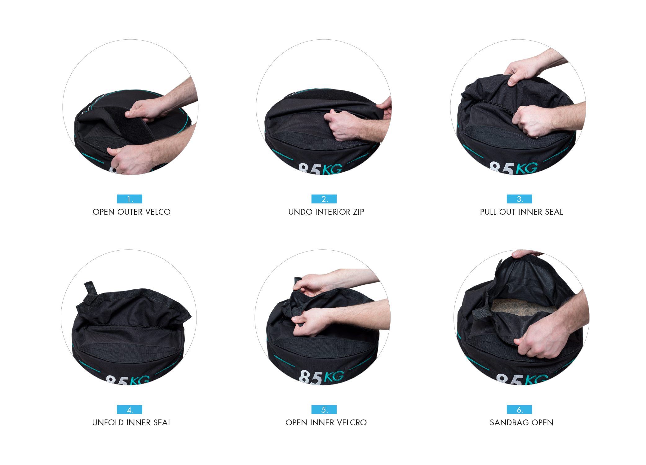 Bulldog Gear Strongman - how to fill sandbag