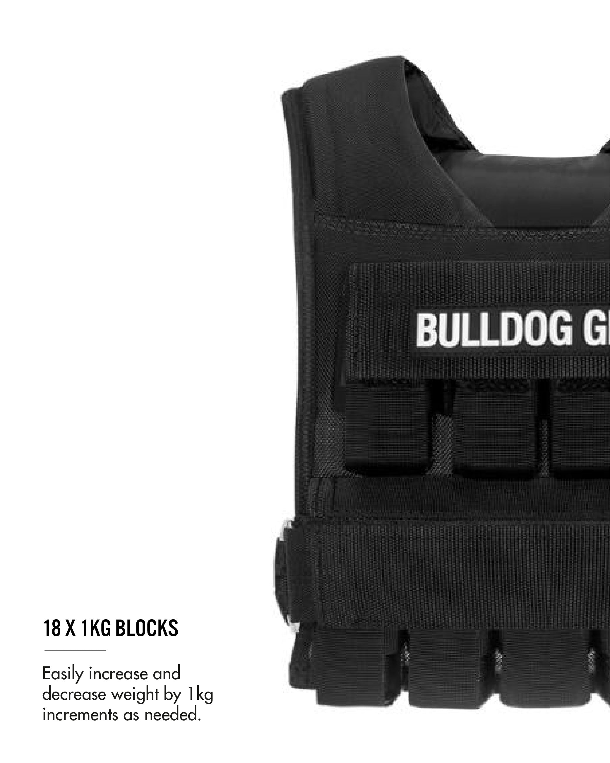 Bulldog Gear 20kg Weight Vest