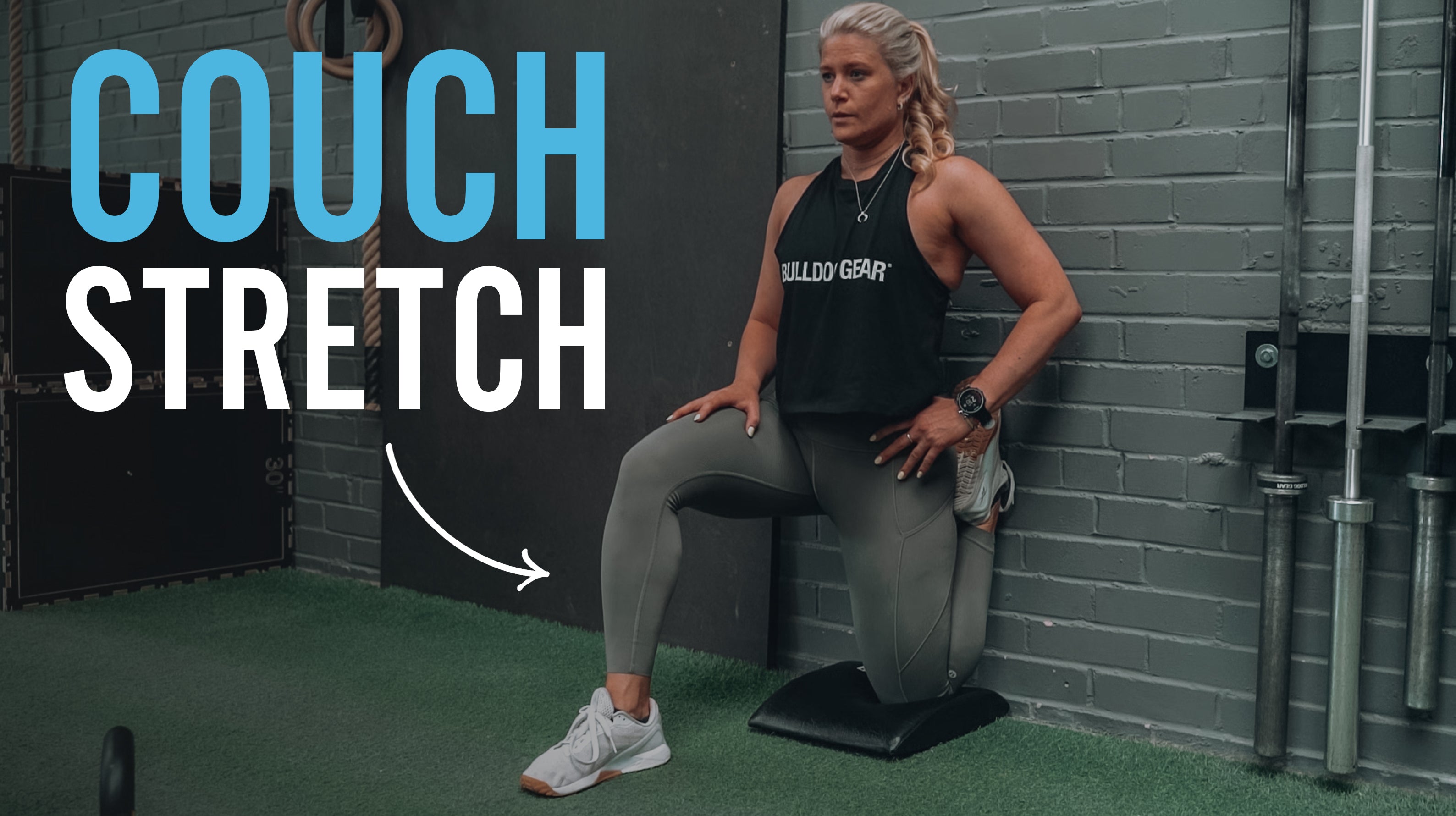 Couch best sale stretch quads