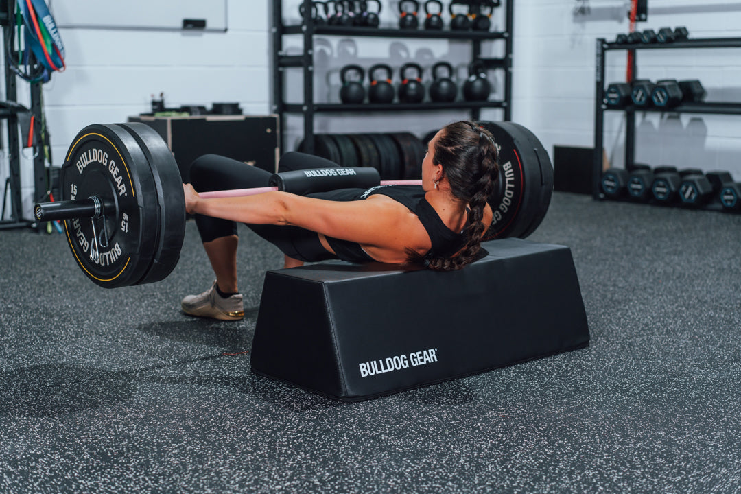 Hip deals thruster bench