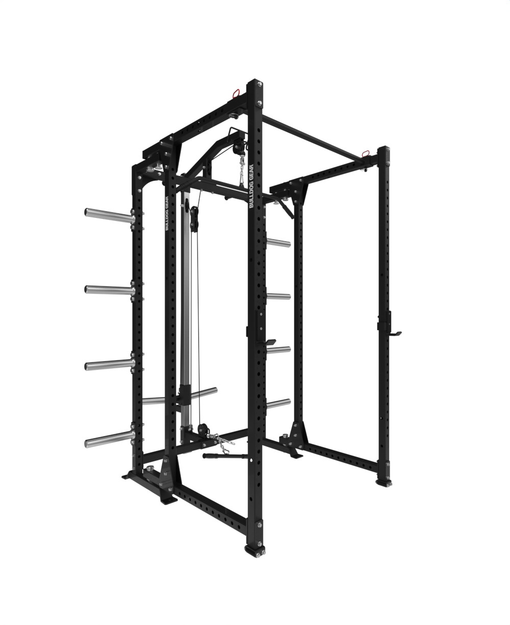 Bulldog Gear | Home Gym Series Free Standing Folding Gym Rack