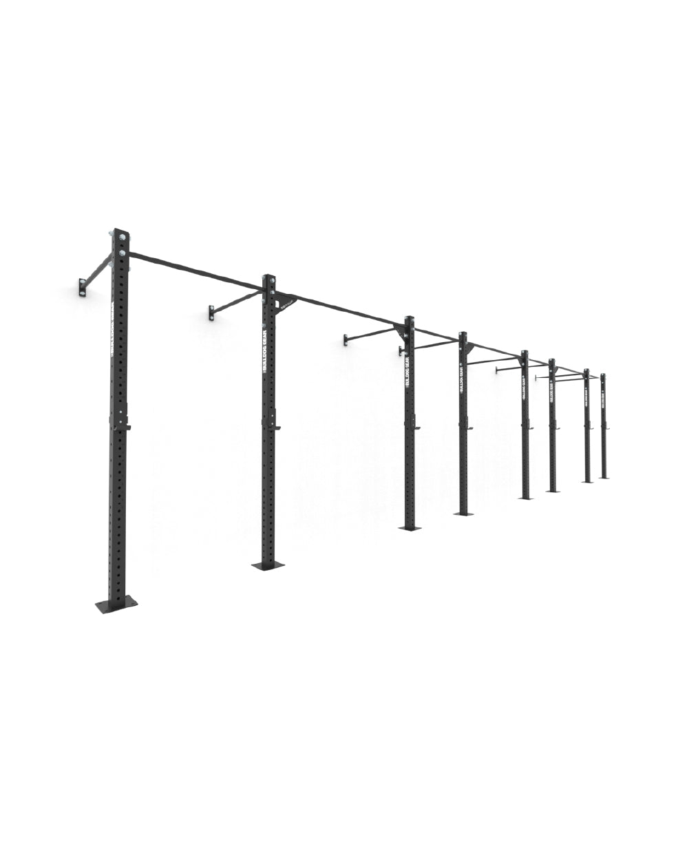 Wall Training Rig Studio 4 Bay Wall Mounted Rig | Commercial Gym Rig | Bulldog Gear