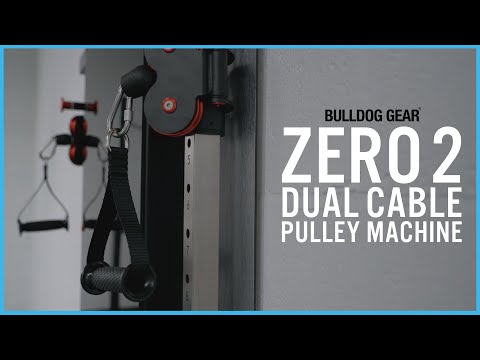 Zero 2 Dual Adjustable Pulley Machine | Bulldog Gear