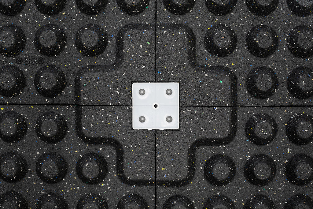 Bulldog Gear - 30mm Laminated Rubber Performance Tile - Interconnectable Gym Flooring 