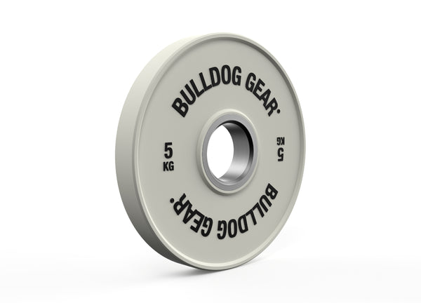 Bulldog Gear - Coloured Competition Fractional Embossed Weight Change Plates 2.0 0.5kg-5kg