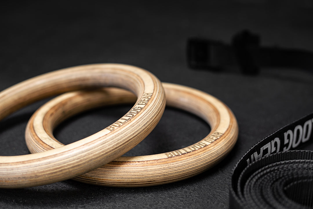 Wooden Gymnastic Rings - On Sale