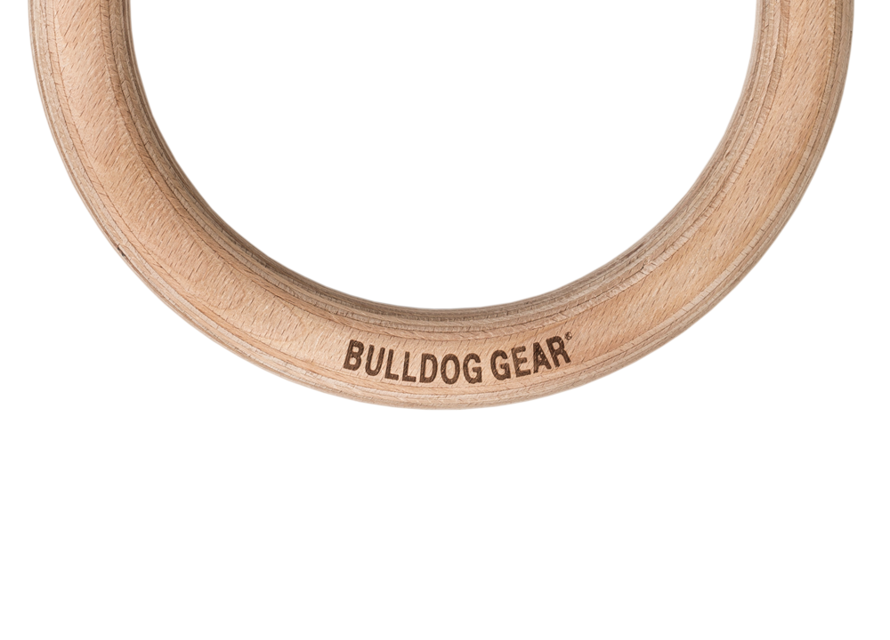 Bulldog Gear wooden gymnastic ring