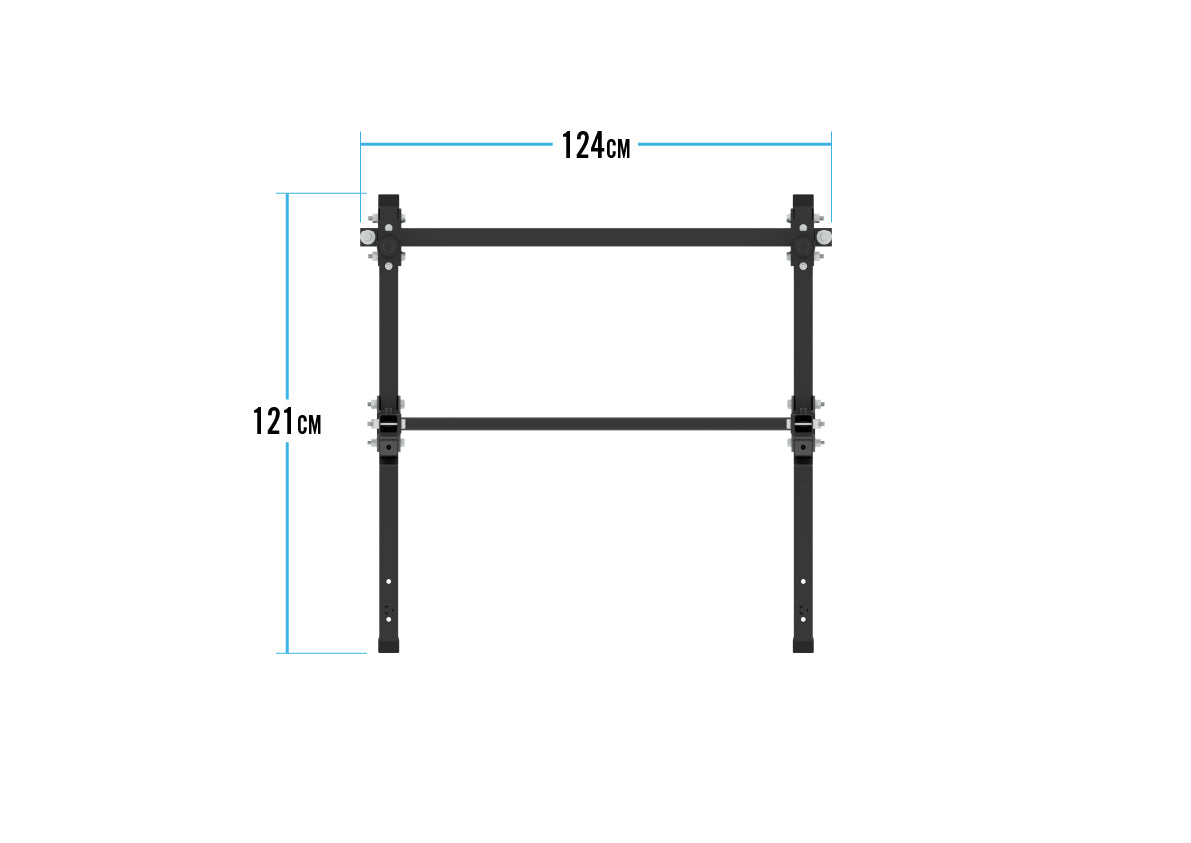 Bulldog Gear Home Gym Squat Rack With Pull Up Bar Squat Racks