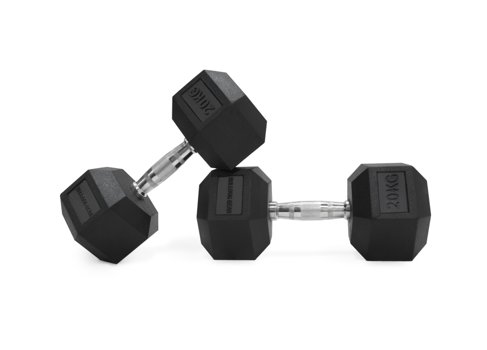 Dumbbell HEX 20KG (Black)