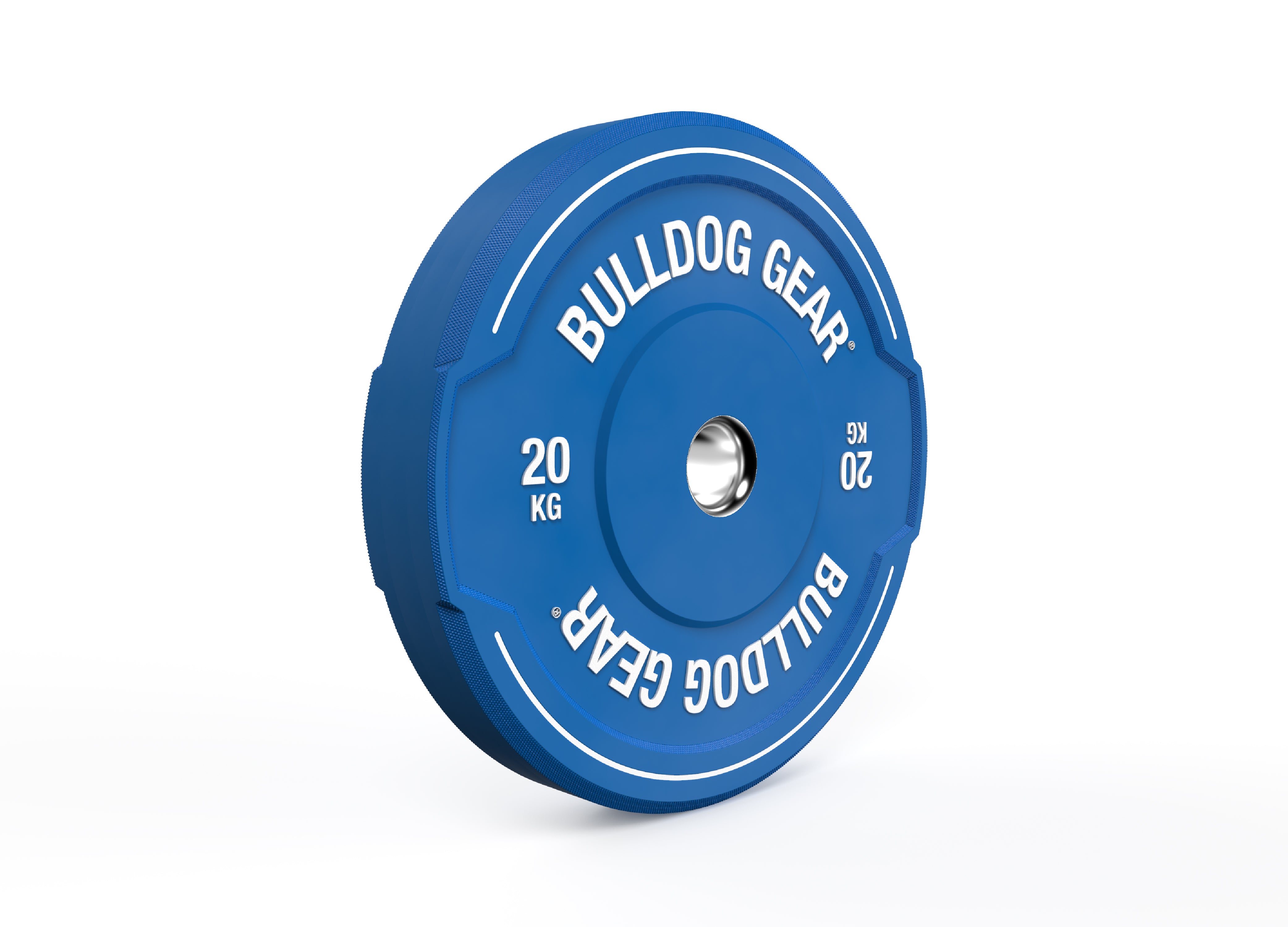 Bulldog Gear Hybrid Rubber Bumper Plates Coloured Weight Plates