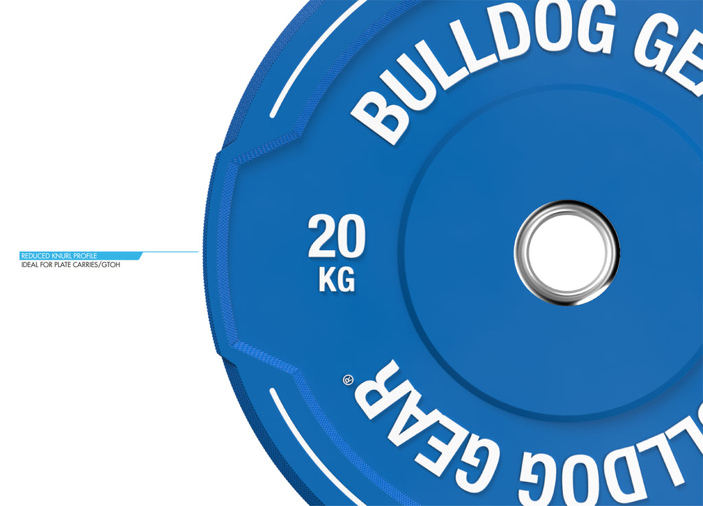 Bulldog Gear - Hybrid 2.0 Colour Rubber Bumper Plates