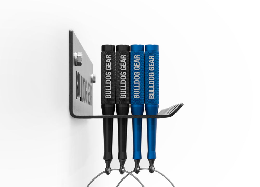 Bulldog Gear | Speed/Jump Rope Wall Mounted Storage | Gym Storage