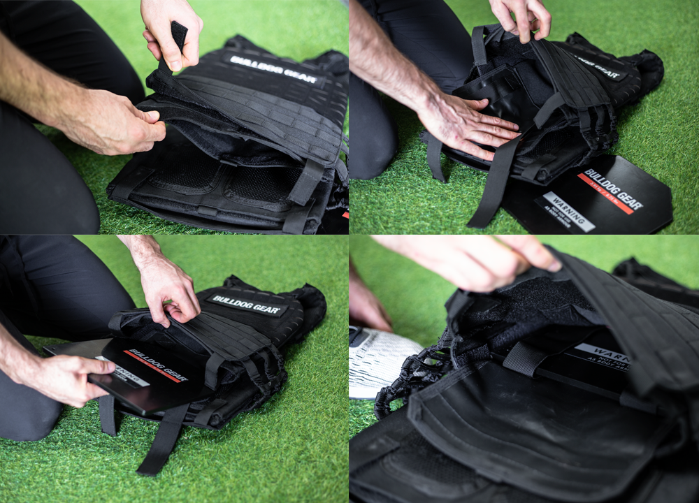 How to load weight into your Bulldog Gear tactical weight vest 