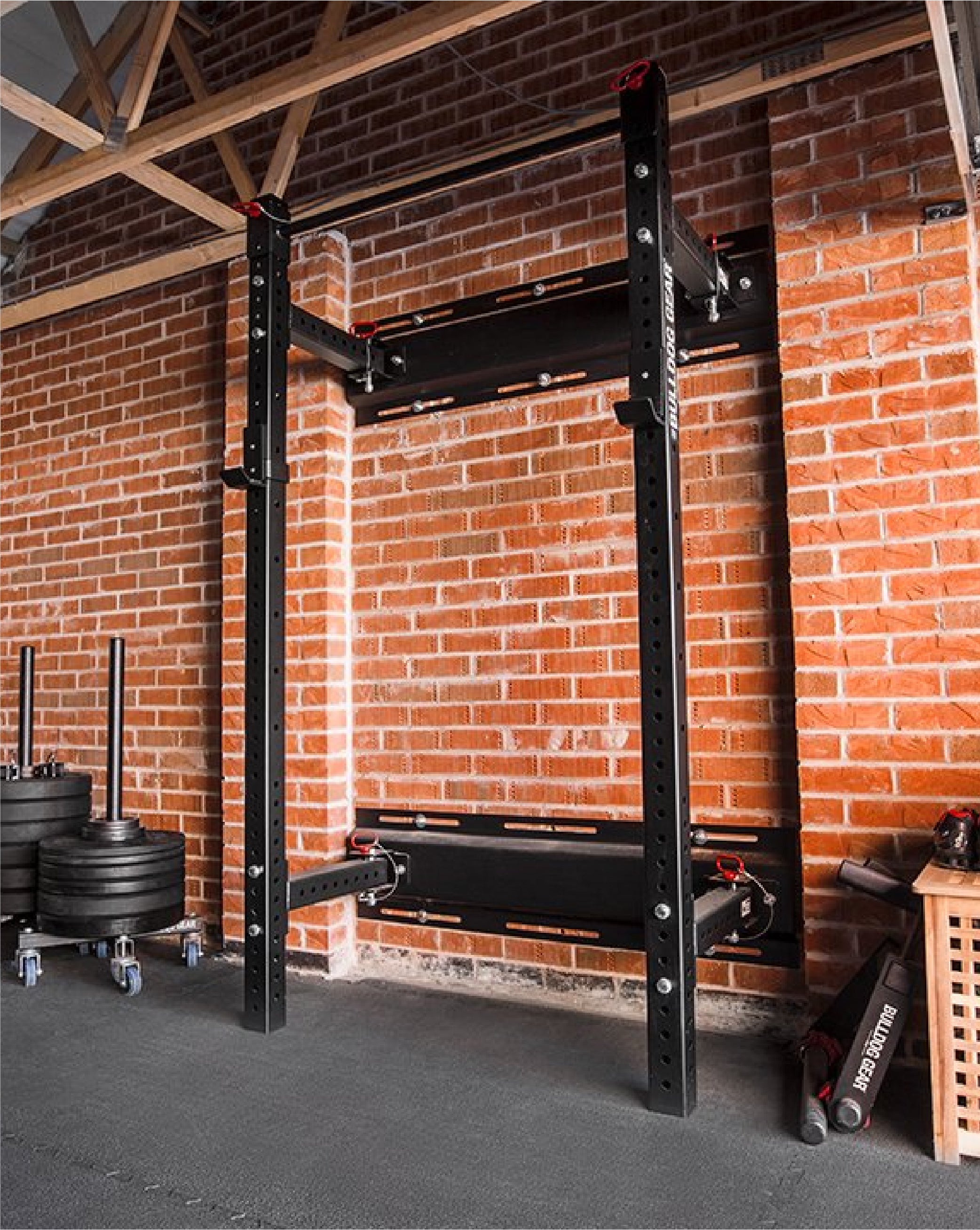 Wall Mounted Folding Rack