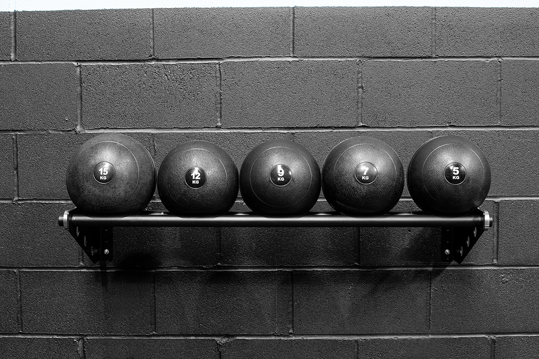 Bulldog Gear Wall Mounted Medicine Slam Ball Storage Solution