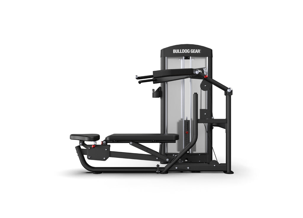 Bulldog Gear - Dual Function Seated Shoulder Press/ Chest Press Machine 100kg Stack