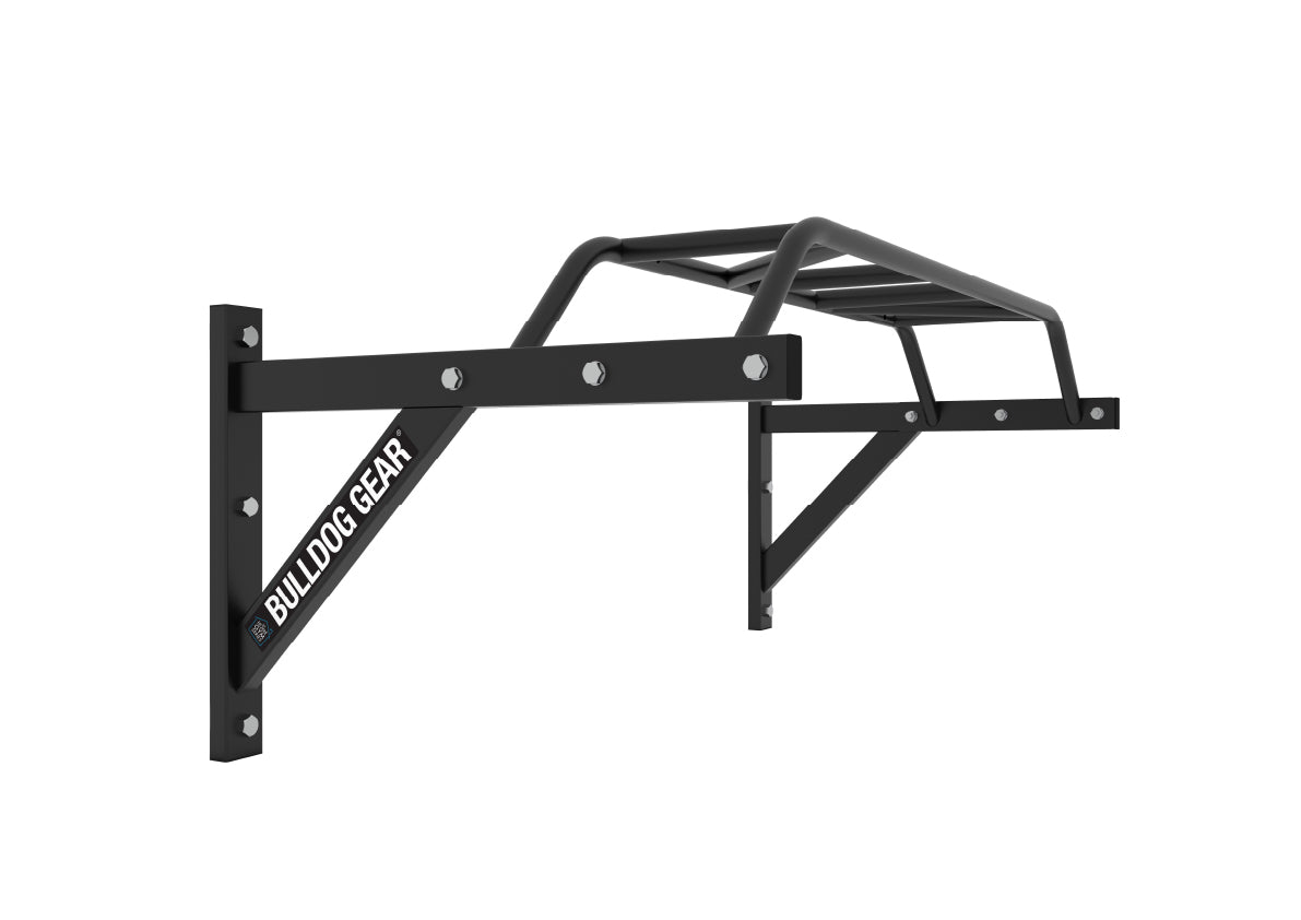 Multi-Grip Wall Mounted Pull Up Bar