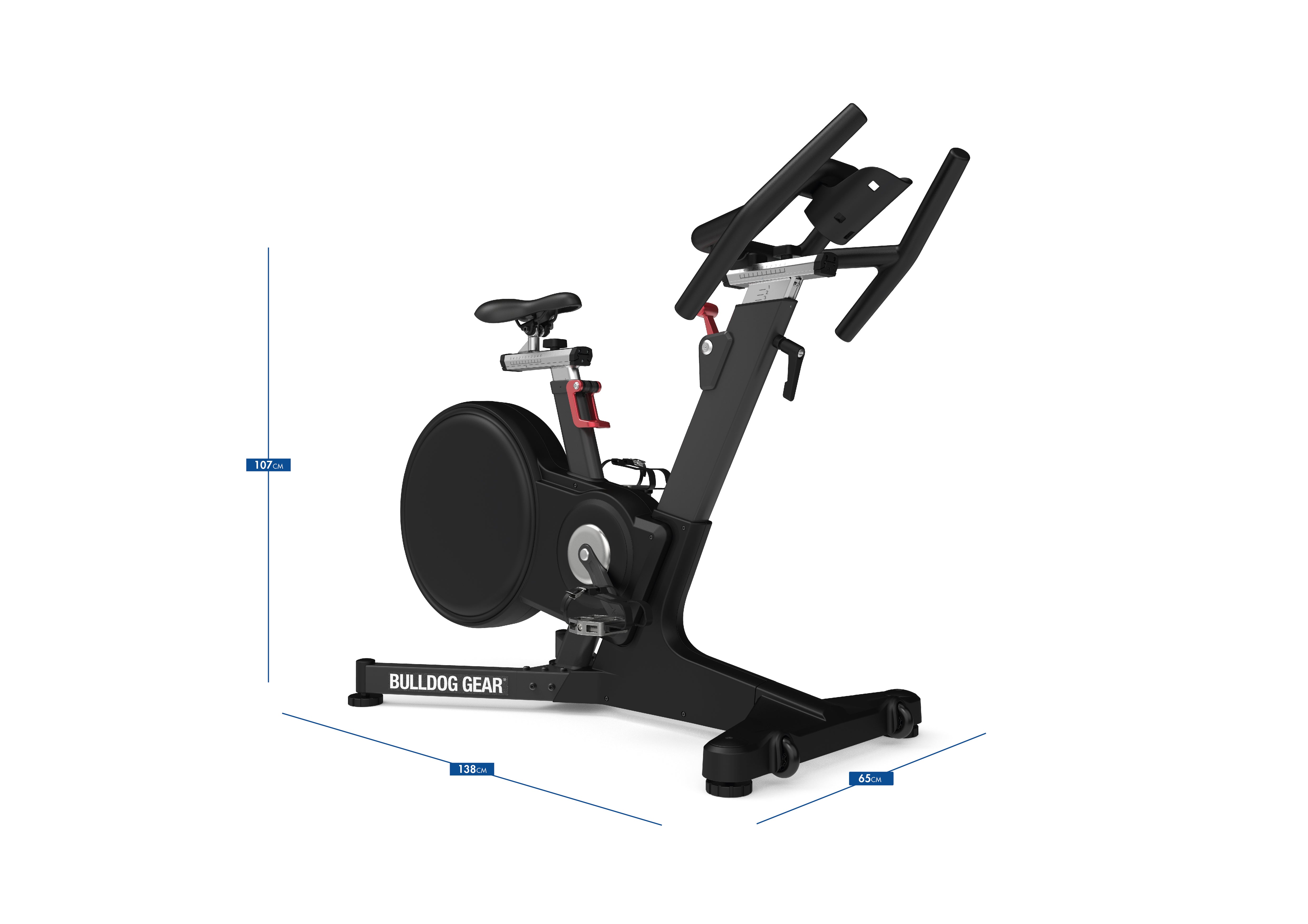 Bulldog Gear Indoor Spin Bike Strength Conditioning Equipment