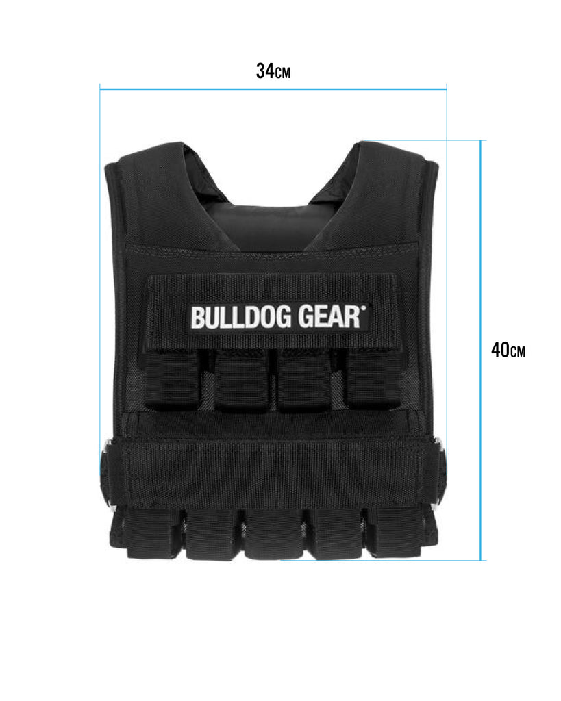 Bulldog Gear 20kg Weight Vest specifications
